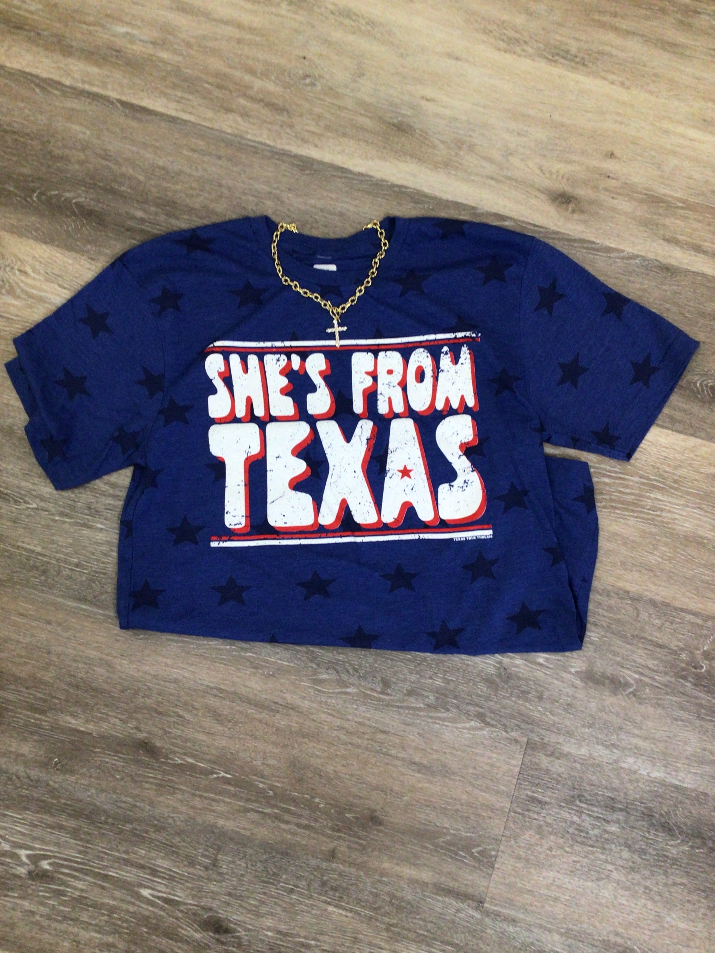 She's From Texas with Red Ink