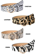 Zenana Animal Print Belt U-412