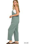 Zenana Spaghetti Strap Pocketed Jumpsuit CP-3363A5