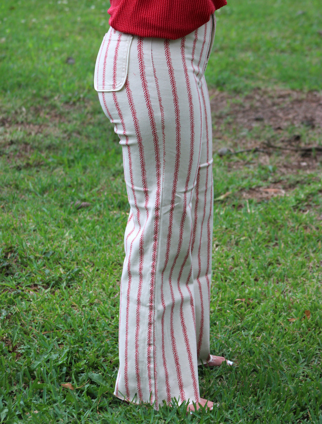 Poppy & Pine Baseball Denim Pants 1007