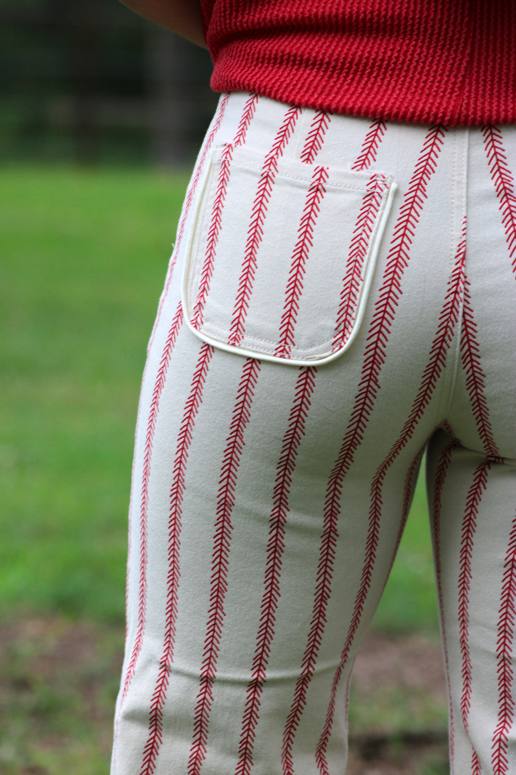 Poppy & Pine Baseball Denim Pants 1007