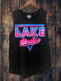Country Deep Lake Babe Muscle Tank Top