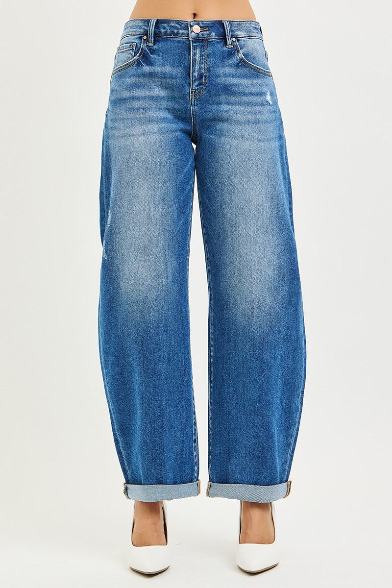 Risen Barrel Jeans PGA21138