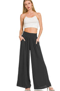Zenana Wide Leg Pants QPL-7355Y