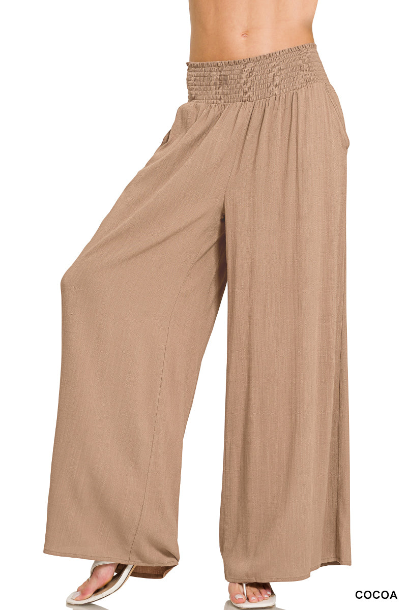 Zenana Wide Leg Pants QPL-7355Y