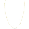 Splendid Iris Cubic Zirconia Accented Necklace, N7526